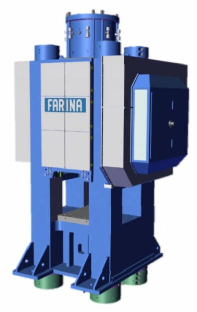 Die Andritz-Company Schuler wird über ihre Tochtergesellschaft Farina eine der weltweit größten und modernsten mechanischen Schmiedepressen an thyssenkrupp, Credit: Andritz, © Aussendung (25.07.2019) 