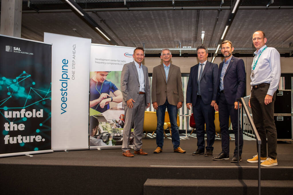 Das kooperative Projekt “Radar Tomography” von Silicon Austria Labs, Infineon DICE & der voestalpine Stahl forciert den Einsatz von Radar-Sensorik in der Industrie. im Bild u.a. Franz Androsch, Forschungschef bei voestalpine, Credit: voestalpine , © Aussender (29.07.2019) 