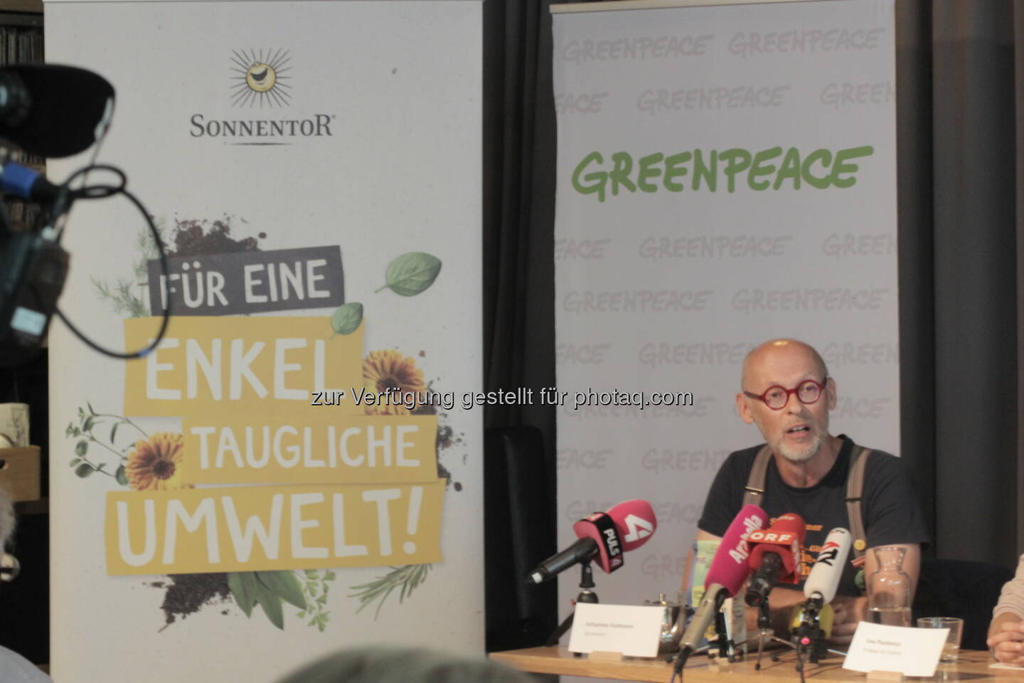 Johannes Guttmann über die Beweggründe, ein Unternehmen nach seinem Geschmack zu gründen, PK Fakten zur klimafreundlichen Landwirtschaft und zur Rolle der Bio-Landwirtschaft, 13.8.19