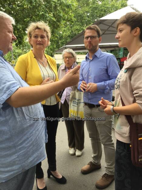 Generationenübergreifendes Gespräch über die heutige Jugend mit Lea Paulovics, Fridays for Future, nach der PK Fakten zur klimafreundlichen Landwirtschaft und zur Rolle der Bio-Landwirtschaft, 13.8.19 (13.08.2019) 