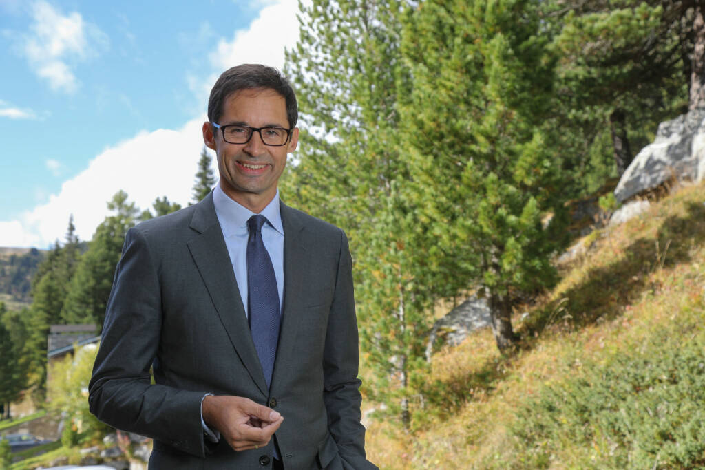 Lenzig AG Vorstand Stefan Doboczky, Credit: Lenzing
Foto: Franz Neumayr    3.10.2016
Im Bild Vorstandvorsitzender Dr. Stefan Doboczky, © Aussender (05.09.2019)