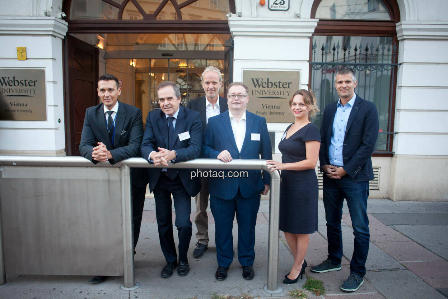 Nikos Antonakakis (Webster Vienna), Wolfgang Matejka (Matejka & Partner), Christian Drastil (BSN), Gregor Rosinger (Rosinger Group), Julia Özturk (NET New Energy) und Michael Eisler (startup300)