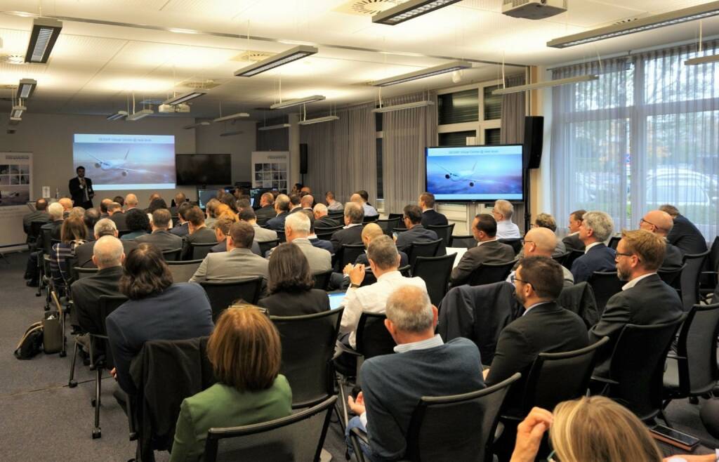 Die Frequentis AG war Gastgeber beim Virtual Centre Event am 16. Oktober 2019 in Wien. Im Mittelpunkt der Vorträge und Live-Tests stand die Realisierung von Virtual Centres in der europäischen Flugsicherung. Credit: Frequentis (17.10.2019) 