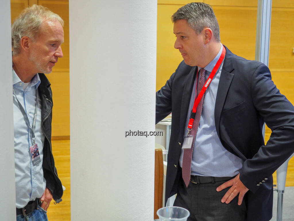 Christian Drastil (BSN), Oliver Schumy (Immofinanz) (18.10.2019)