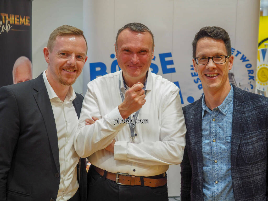 Christian-Hendrik Knappe (Deutsche Bank X-markets), Peter Heinrich (boersenradio.at), Christian Scheid (ZertifikateJournal) (18.10.2019) 