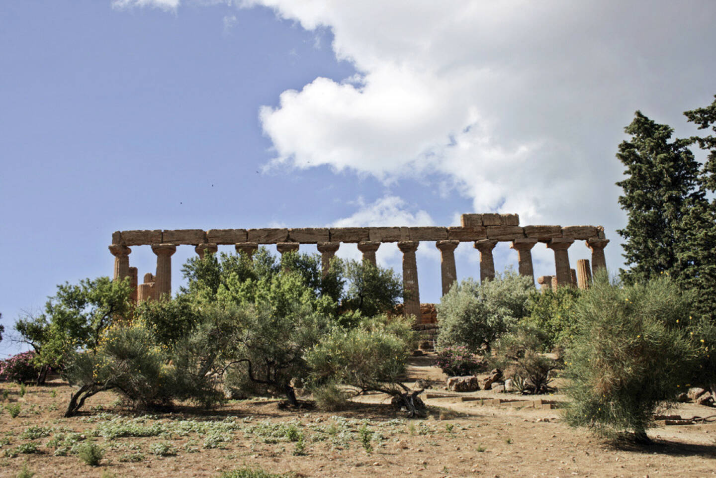 griechischer Tempel, Agrigent, Sizilien