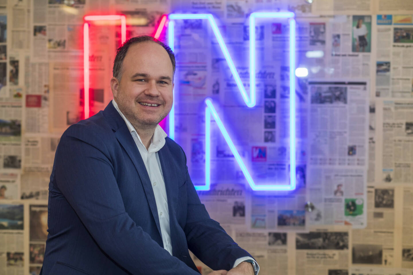 Das Branchenmagazin Der österreichische Journalist zeichnet Gerold Riedman, den Chefredakteur der Vorarlberger Nachrichten, als Medienmanager des Jahres aus. Fotocredit: VN/Roland Paulitsch