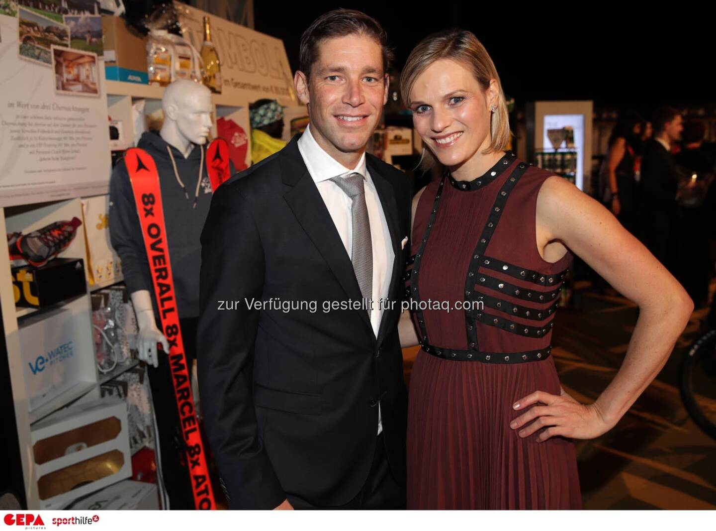 Benjamin Raich und Marlies Raich. Photo: GEPA pictures/ Walter Luger