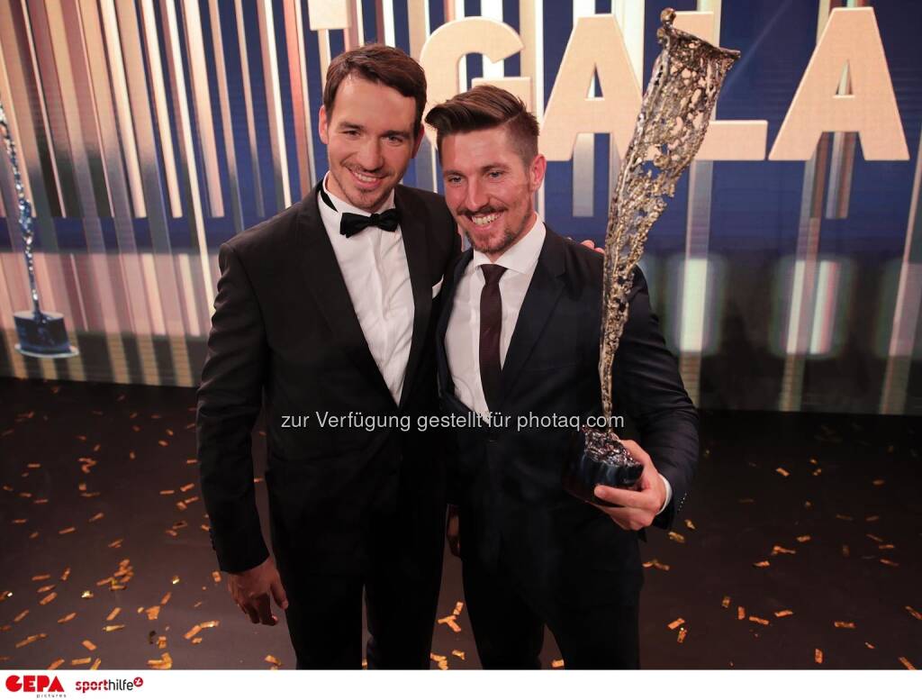 Felix Neureuther und Marcel Hirscher (AUT). Photo: GEPA pictures/ Walter Luger (07.11.2019) 