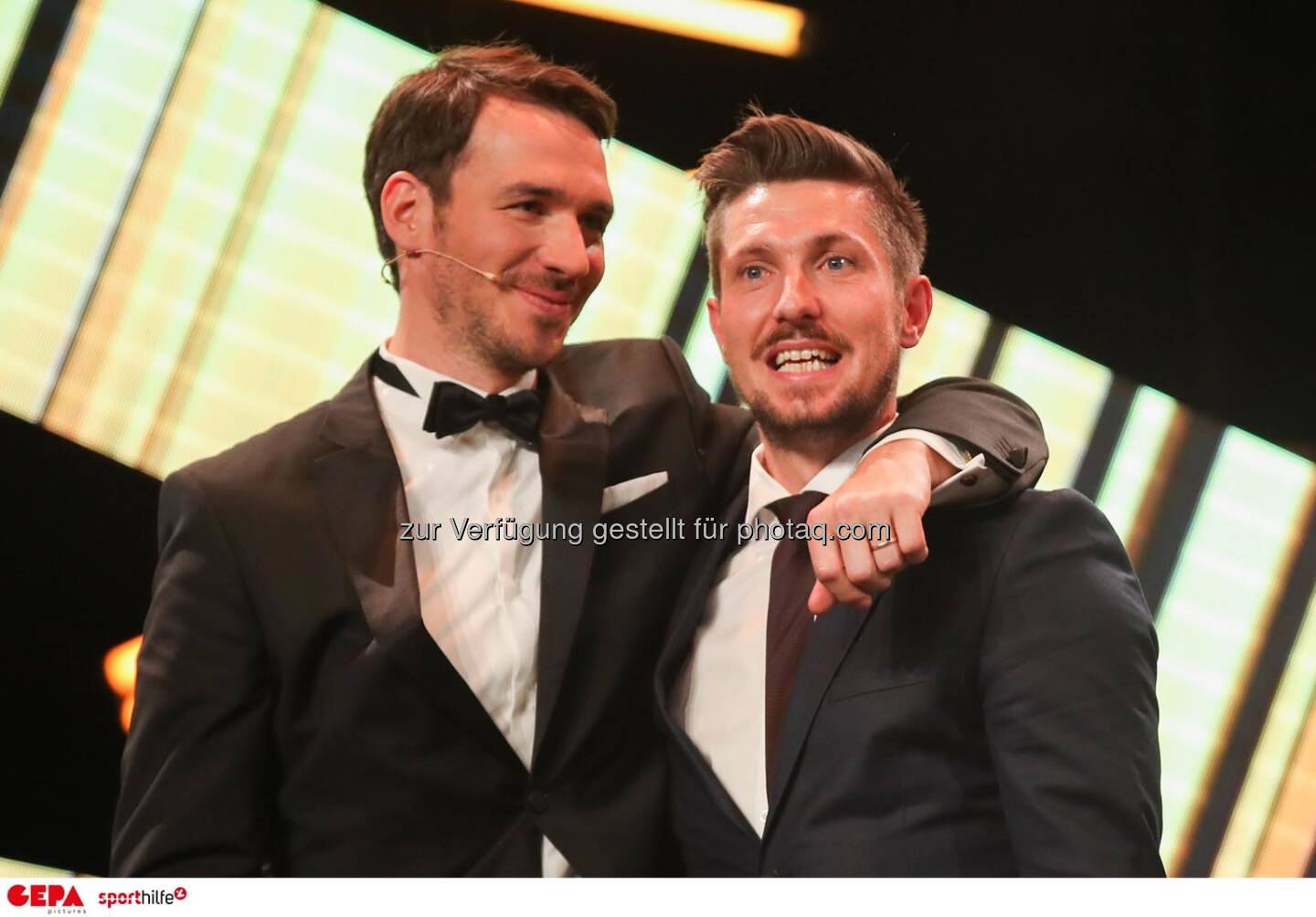 Felix Neureuther und Marcel Hirscher. Photo: GEPA pictures/ Christian Walgram