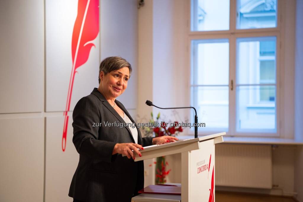 Daniela Kraus (Presseclub Concordia), © Luiza Puiu (11.11.2019) 