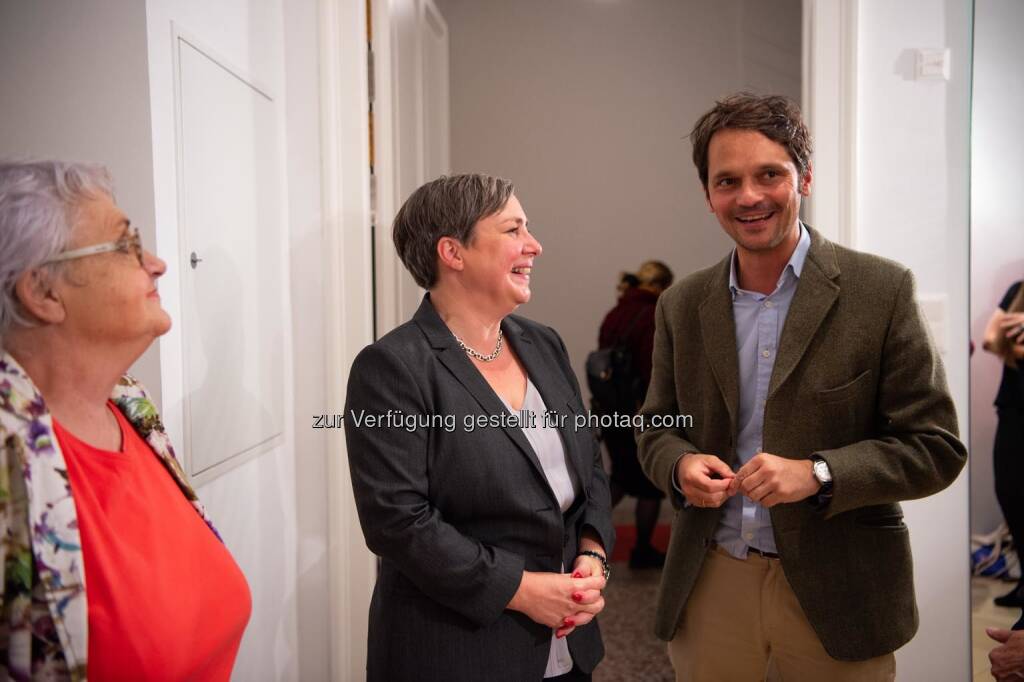 Friederike Kraus, Daniela Kraus, Philippe Narval (Generalsekretär des Europäischen Forums Alpbach)

 , © Luiza Puiu (11.11.2019) 