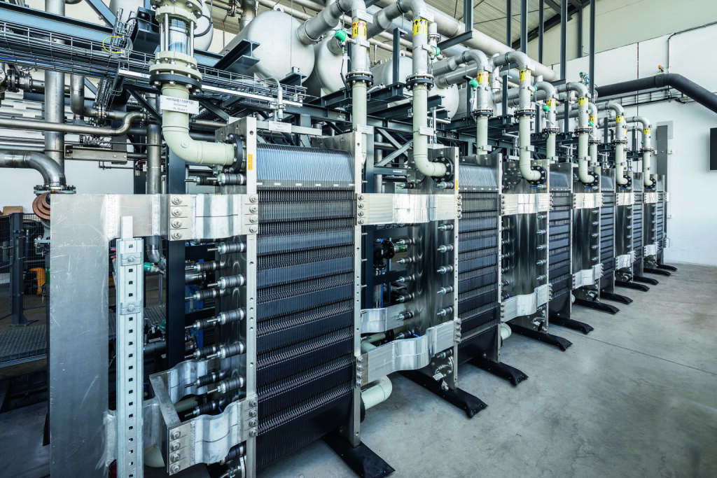 Pilotanlage zur CO2-freien Herstellung von Wasserstoff hat am voestalpine-Standort in Linz; Credit: voestalpine, © Aussender (11.11.2019)