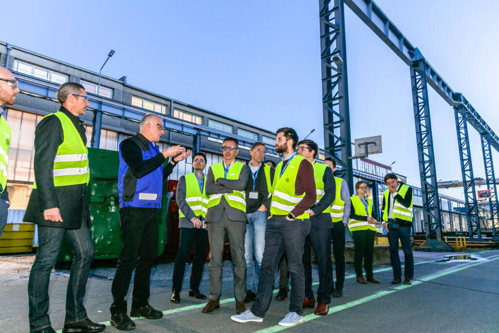 Mondi zu Besuch bei Andritz: Vertreter von Mondi besuchen die Stoffaufbereitungsversuchsanlage 
am Andritz-Hauptsitz. Credit: Andritz
 (29.11.2019) 