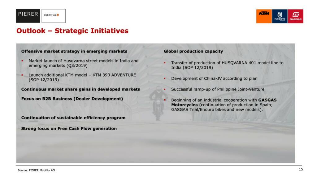 Outlook – Strategic Initiatives (10.01.2020) 