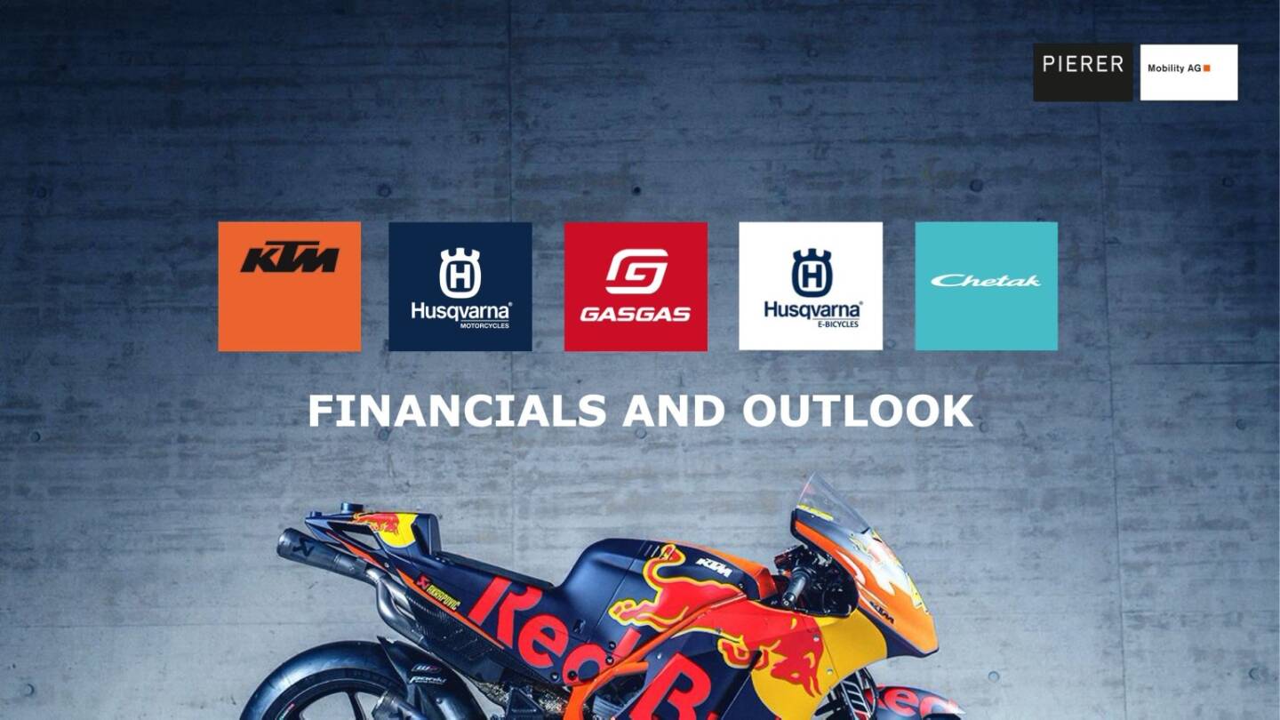 FINANCIALS AND OUTLOOK
