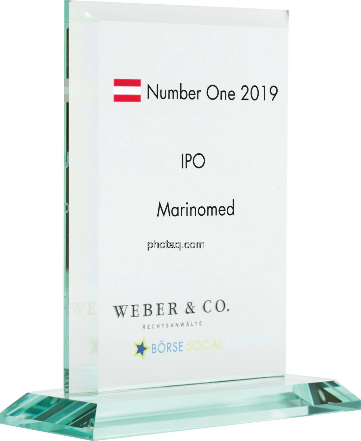 Number One Awards 2019 - IPO Marinomed