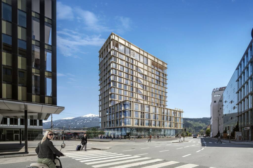 Mit dem Projekt P3 errichtet die PEMA Holding ihren mittlerweile dritten Turm im Zentrum Innsbrucks. Nach der kürzlich erfolgten baurechtlichen Genehmigung stehen nun alle Zeichen auf grün: Der Baubeginn soll noch Ende Januar 2020 erfolgen, die Fertigstellung ist für Sommer 2022 geplant. Credit: Pema (21.01.2020) 