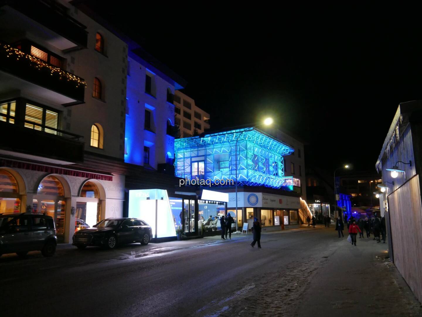 Davos, Nacht