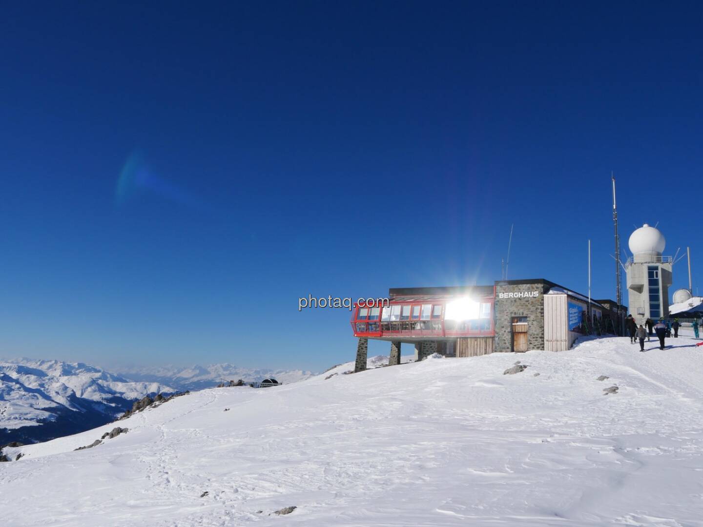 Davos, Gipfel, Berghaus