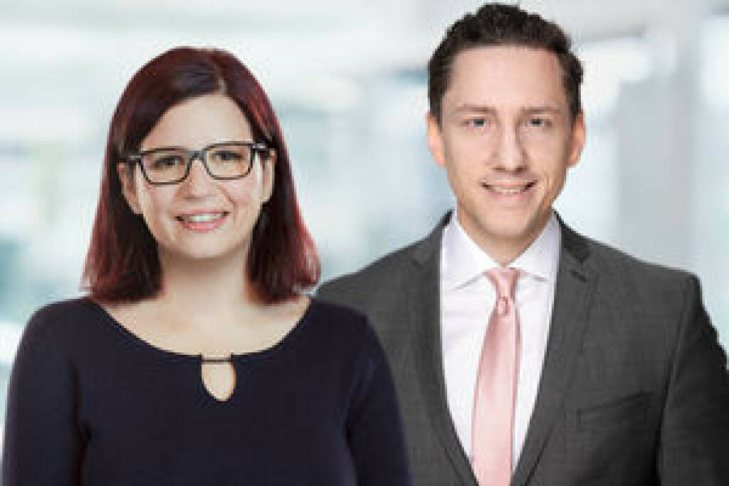 Marion Bachinger und Lukas Glattauer wurden zu Directors beim Steuerberatungs- und Wirtschaftsprüfungsunternehmen TPA befördert. (Foto: TPA/C. Meissner/A. Müller) (28.01.2020) 