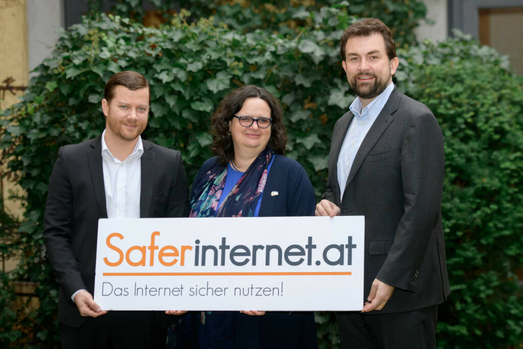 Anlässlich des 17. internationalen Safer Internet Day am 11. Februar 2020 präsentiert Saferinternet.at eine aktuelle Studie zum Thema „Die Allerjüngsten und digitale Medien“. Das überraschende Ergebnis: Fast Dreiviertel der befragten Eltern von 0- bis 6-Jährigen geben an, dass ihr Kind internetfähige Geräte zumindest gelegentlich nutzt – und das bereits ab einem Alter von durchschnittlich 12 Monaten. Matthias Jax, Saferinternet.at-Projektleiter, ÖIAT; Barbara Buchegger, pädagogische Leiterin Saferinternet.at, ÖIAT und Maximilian Schubert, Generalsekretär ISPA-Internet Service Provider Austria; Fotocredit:Saferinternet.at/APA-Fotoservice/Hörmandinger, © Aussender (07.02.2020) 