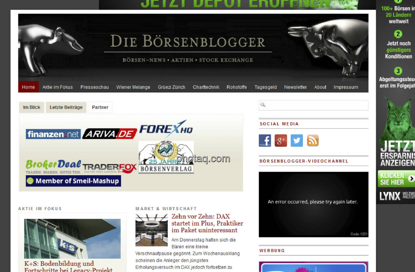 http://dieboersenblogger.de als Partner bei http://finanzmarktmashup.at/mashup/smeil-blogger