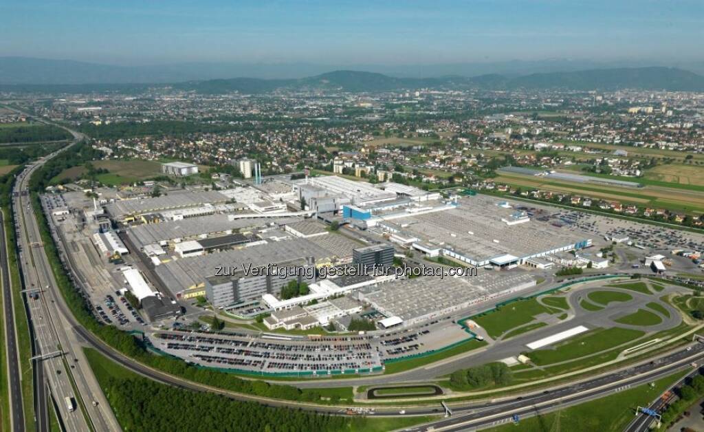 Luftaufnahme Magna Steyr Werk in Graz (Bild: Magna) (16.03.2020) 