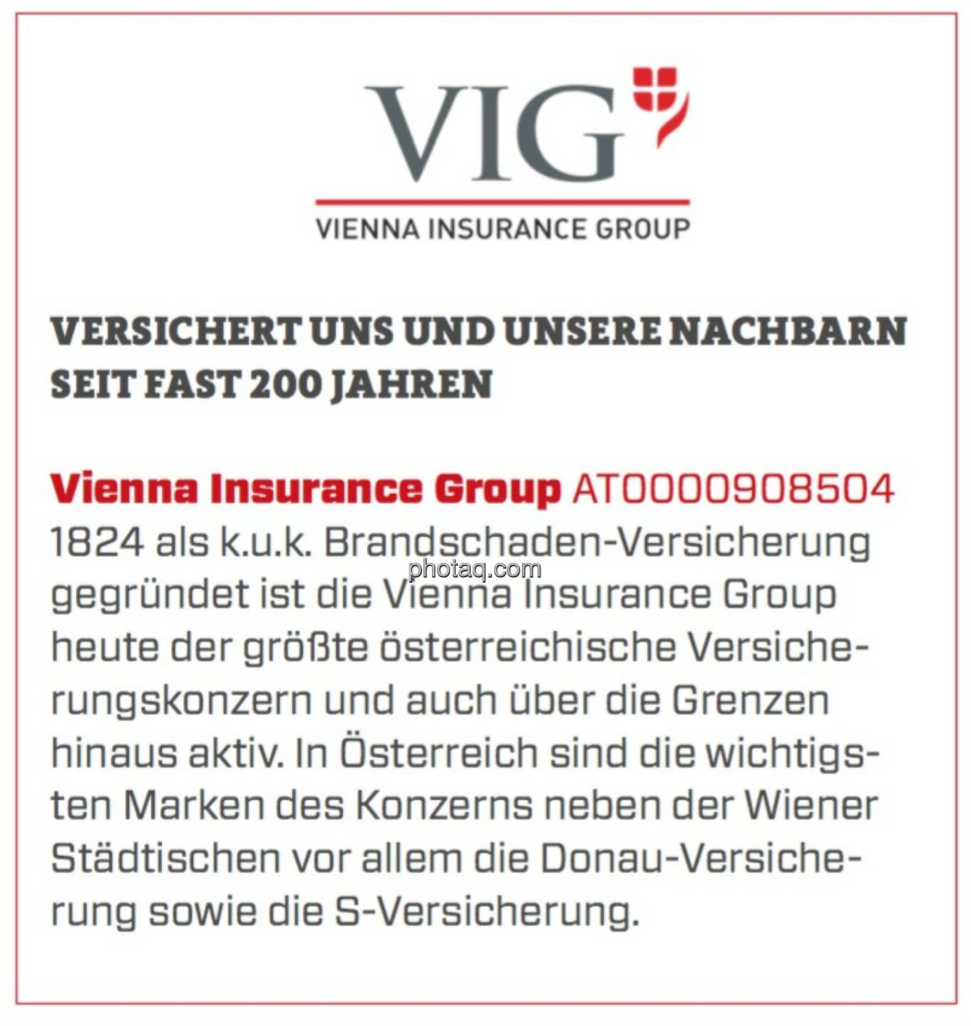 Vienna Insurance Group Versichert Uns Und Unsere Nachbarn Seit Fast 200 Jahren 1824 Als K U K Brandschaden