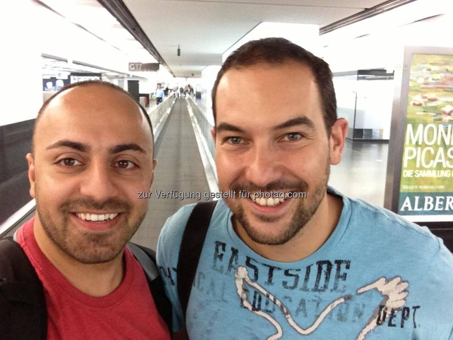 Ali Mahlodji, Andreas Tschas für/mit 21st Austria nach New York (by Ali Mahlodji)