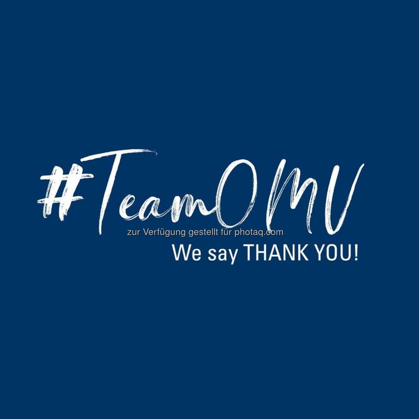 Today it is time to say a loud and clear thank you to the OMV employees. For everything they are doing in these days. It is impressive and makes us proud to see the high commitment and professionalism of everyone at OMV, working together. A special mention to our colleagues working in the field, in the refineries, in gas storage, in trading, in sales, in logistics, at our filling stations, in IT, and in the Emergency Management Team to ensure security of supply. Thank you! #TeamOMV #COVID19  Source: http://facebook.com/OMV