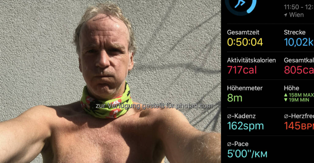 Erstmals topless heuer, dafür Halstuch (28.03.2020)