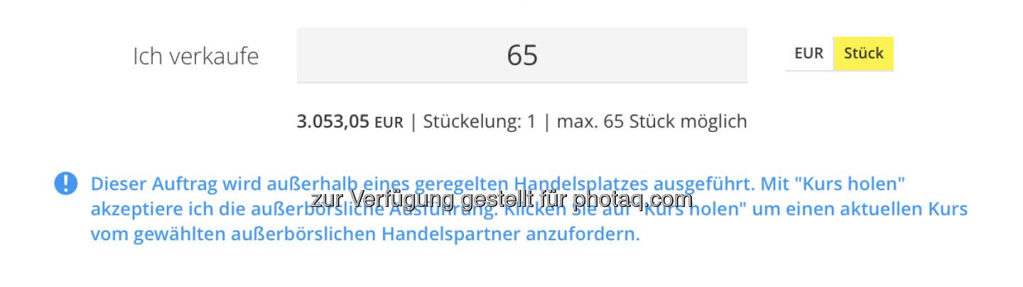 bankdirekt.at : Kurs holen ausserbörslich bei der RCB