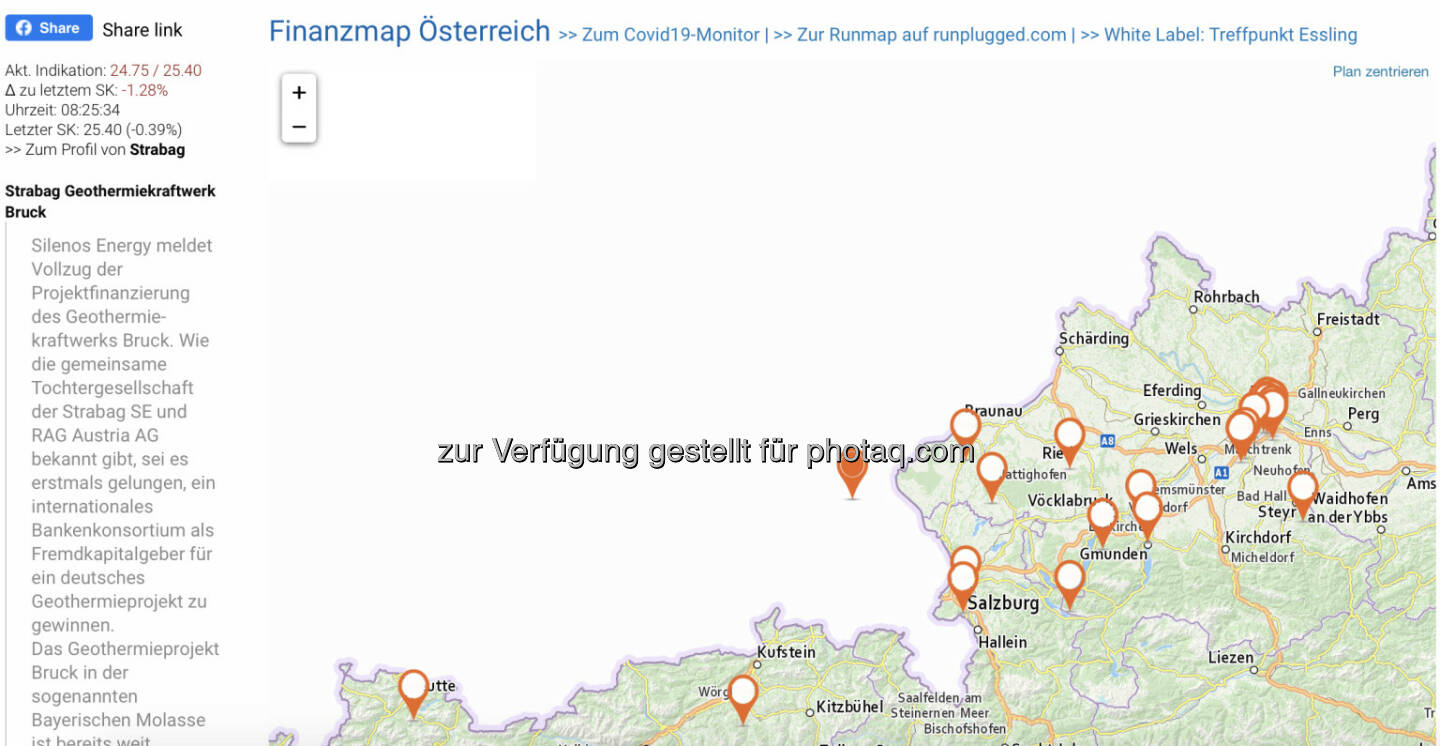 Strabag Geothermiekraftwerk Bruck auf http://www.boerse-social.com/finanzmap 