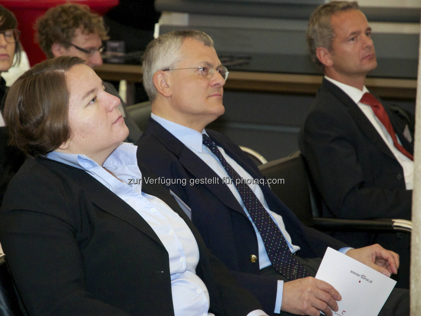 Susan Dreyer (CDP), Michael Buhl (Wiener Börse)