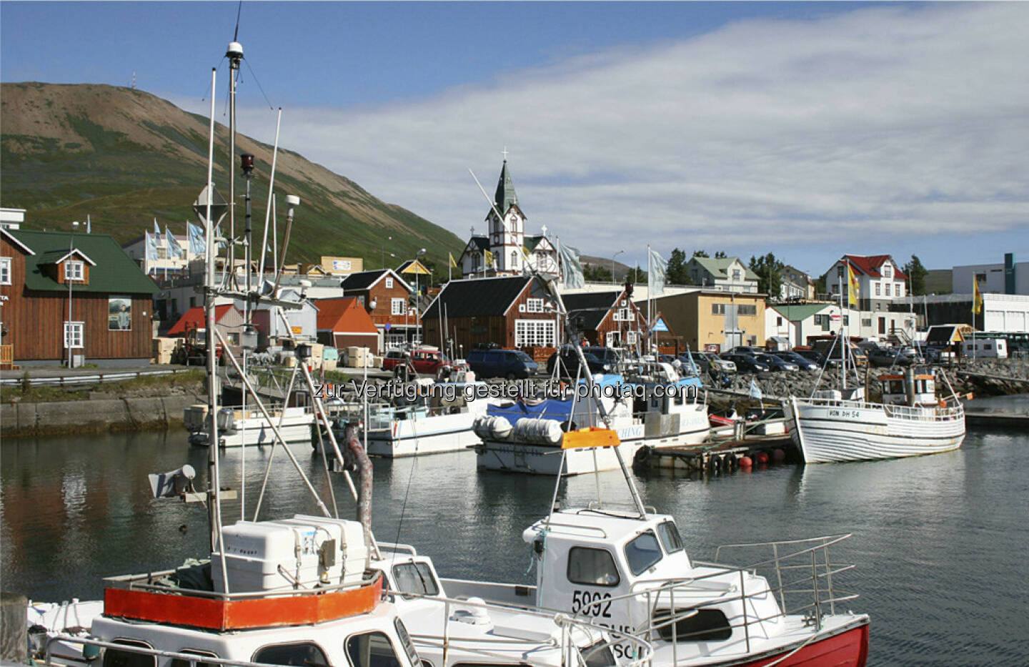 Husavik, Hafen - Island