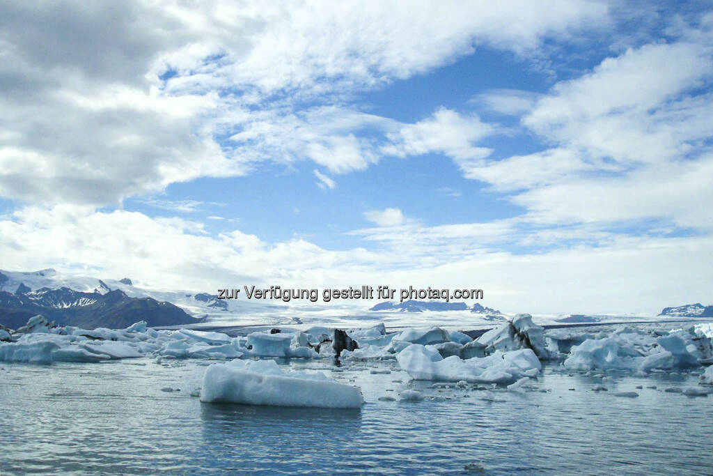 Eisschollen - Island, © Gabriele Hartweger (15.07.2013) 