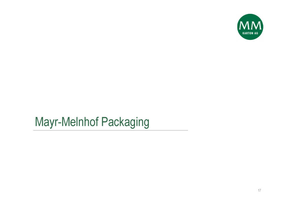 Mayr-Melnhof - Packaging (05.05.2020) 