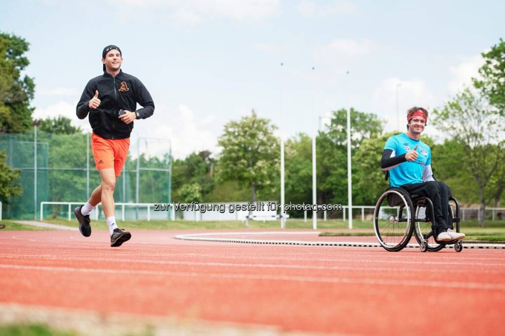 Thiem und Langmann (Bild: oepc) (07.05.2020) 