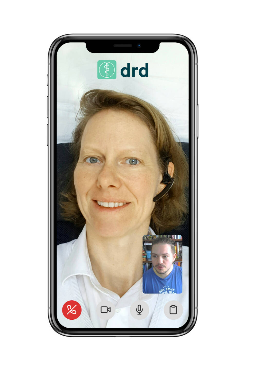 Hutchison Drei Austria Gmbh: Nach erfolgreichem Start: Hausarzt-App „drd“ auch im Mai dank Generali und Drei kostenfrei. drd-Konsultation mit Iris Weinberger. Fotocredit:drd