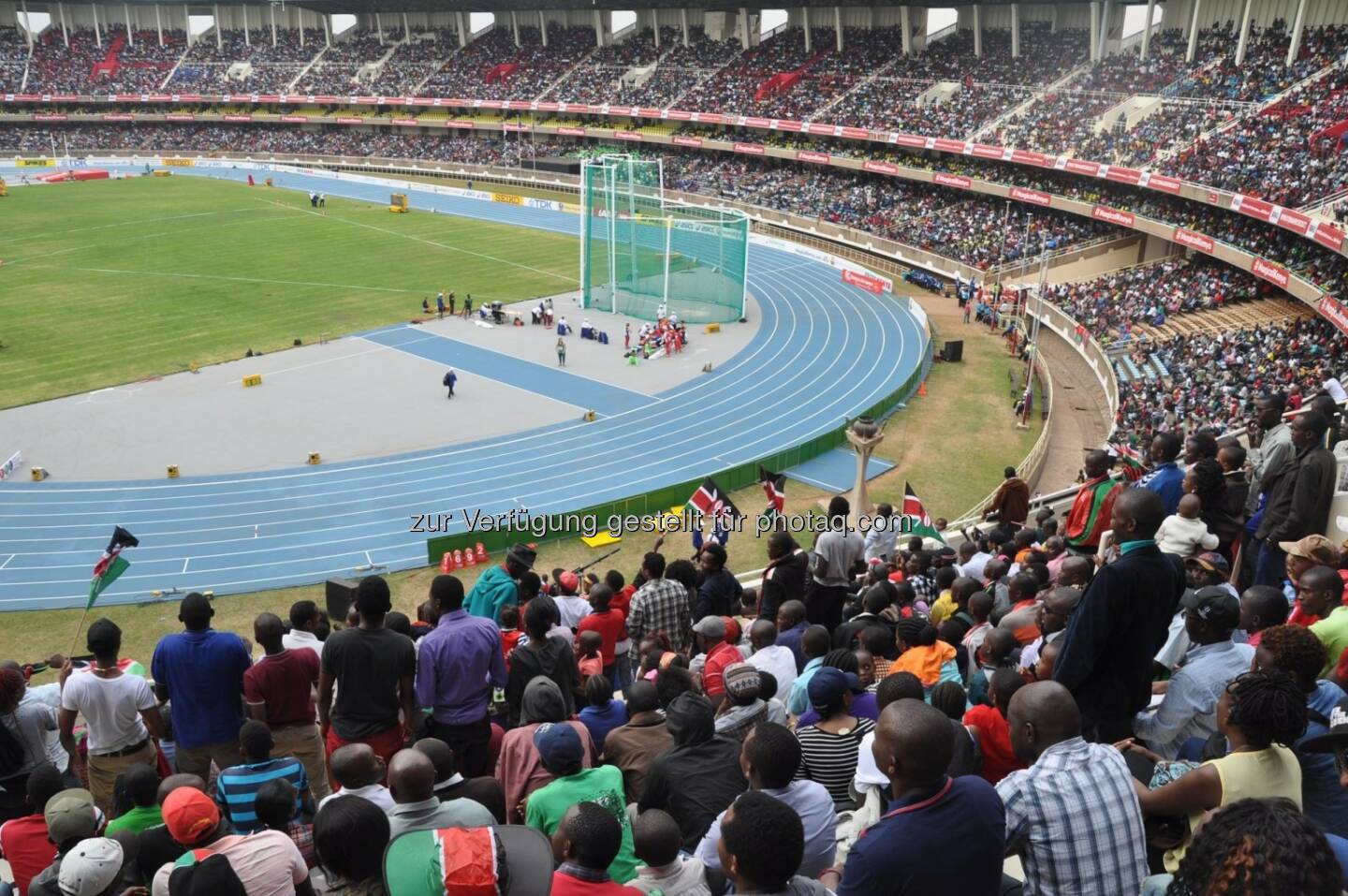 Kasarani Stadium, Nairobi (during the WU18Ch in 2017) should held the Gold Continental Tour on September 26, 2020. - Credit: Olaf Brockmann