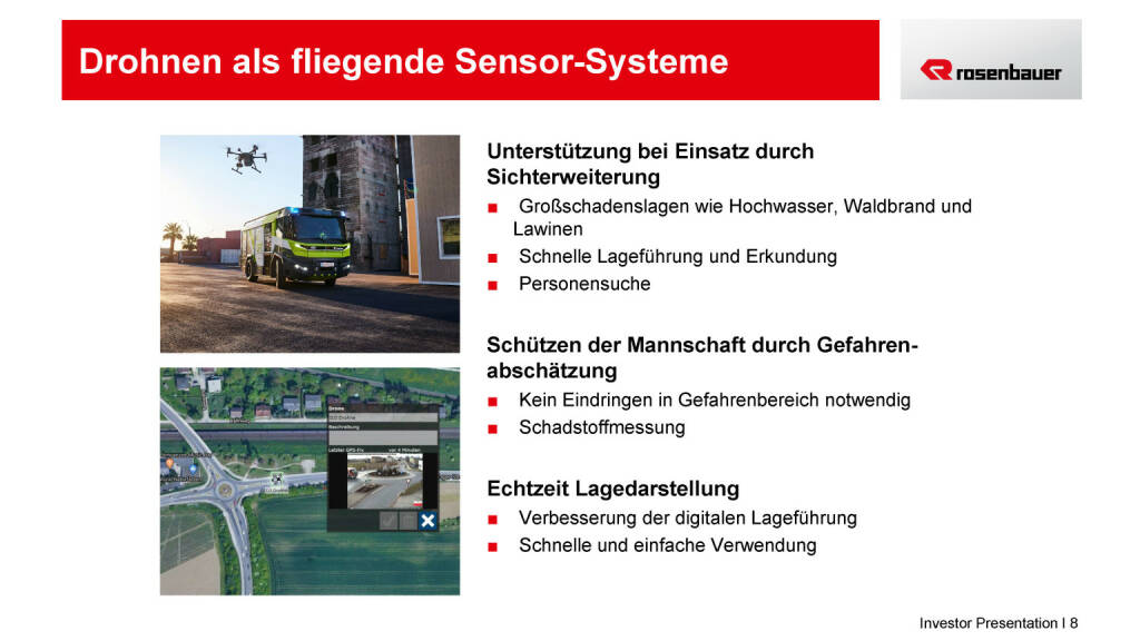 Rosenbauer - Drohnen als fliegende Sensor-Systeme (15.05.2020) 