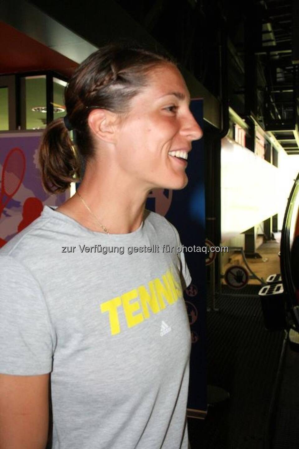 Andrea Petkovic beim Nürnberger Gastein Ladies, Tennis - mehr unter https://www.facebook.com/GasteinLadies