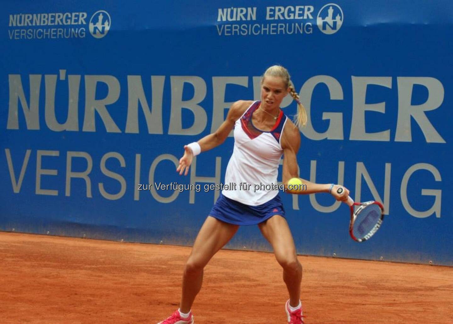 Arantxa Rus beim Nürnberger Gastein Ladies, Tennis - mehr unter https://www.facebook.com/GasteinLadies