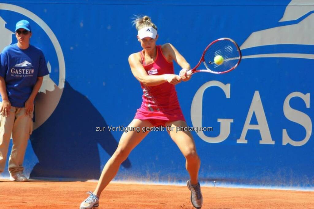 Lisa-Maria Moser beim Nürnberger Gastein Ladies, Tennis - mehr unter https://www.facebook.com/GasteinLadies (17.07.2013) 
