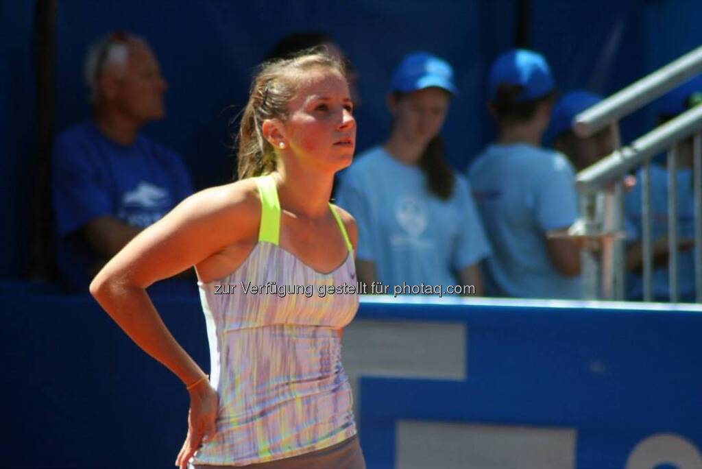 Annika Beck beim Nürnberger Gastein Ladies, Tennis - mehr unter https://www.facebook.com/GasteinLadies (17.07.2013) 