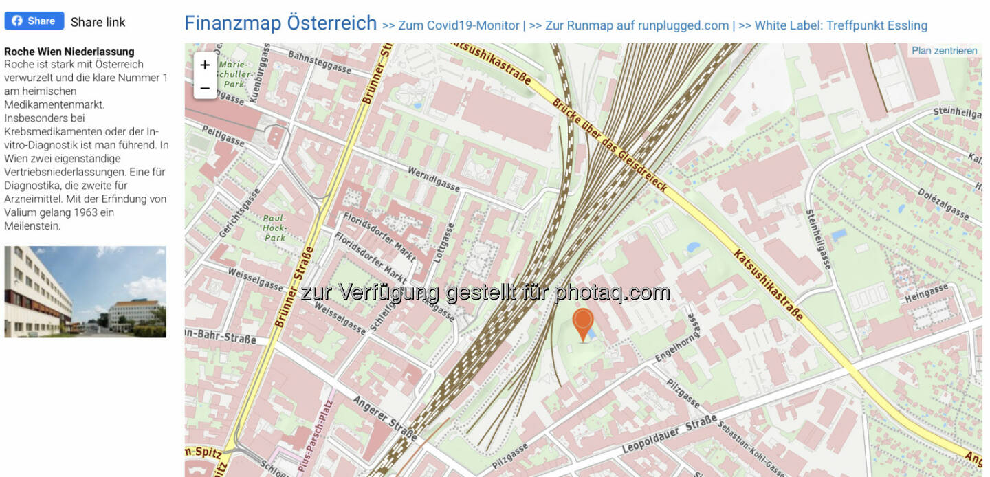 Roche Wien Niederlassung auf http://www.boerse-social.com/finanzmap