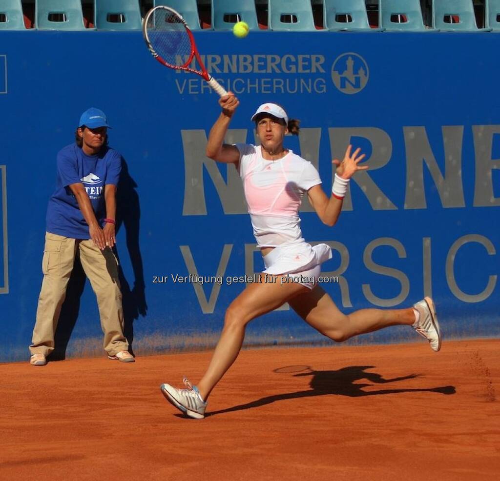 Andrea Petkovic beim Nürnberger Gastein Ladies, Tennis - mehr unter https://www.facebook.com/GasteinLadies (17.07.2013) 