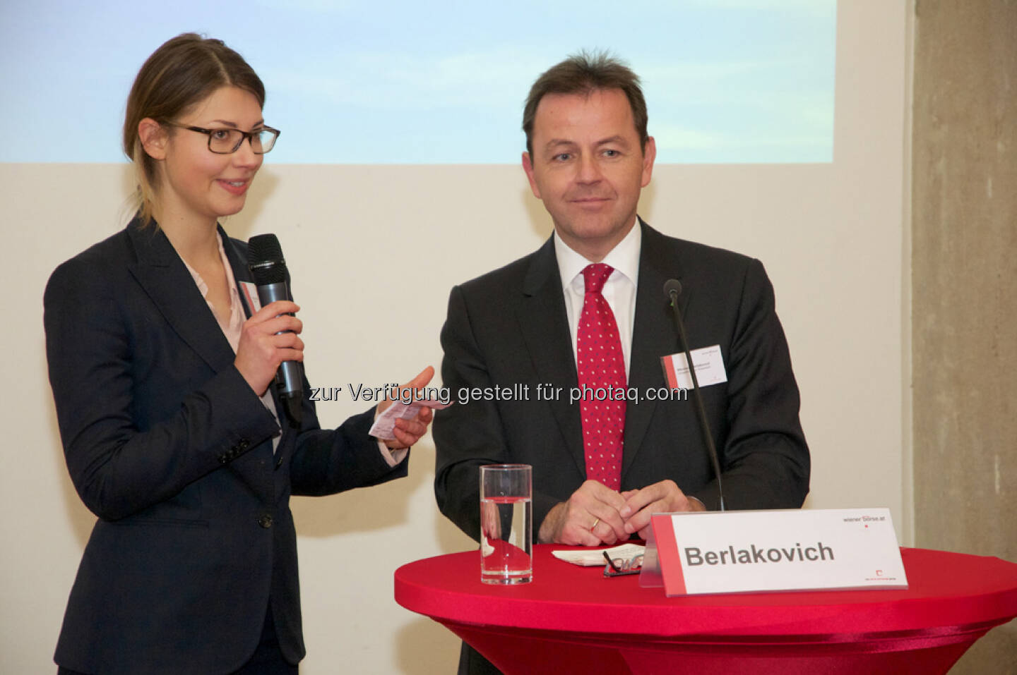 Kora C. Krause (CDP), Nikolaus Berlakovich (Bundesminister)