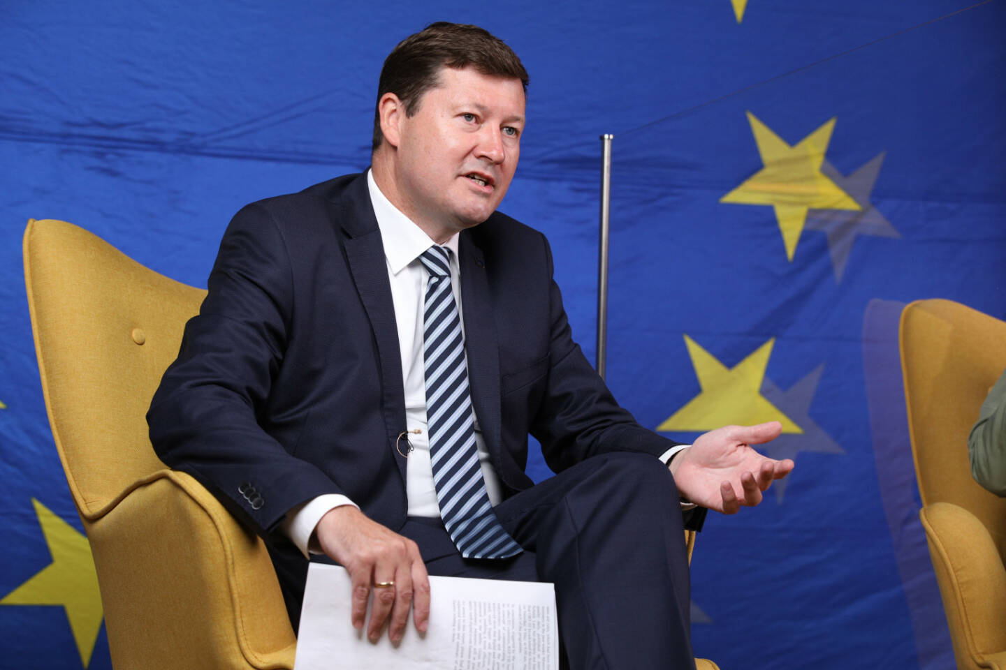 Martin Selmayr (Leiter der Vertretung der Europäischen Kommission in Österreich): Um Corona-Krise zu überwinden, muss Europa jetzt klotzen, nicht kleckern - Credit: Vertretung der Europäischen Kommission/APA-Fotoservice/Schedl